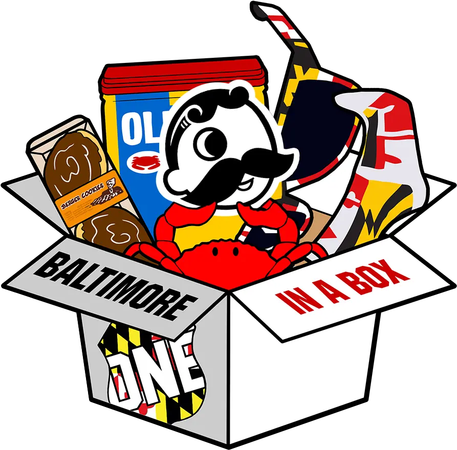  Route One Apparel Baltimore Box U2014 In A Food Package Logo Png Box Png