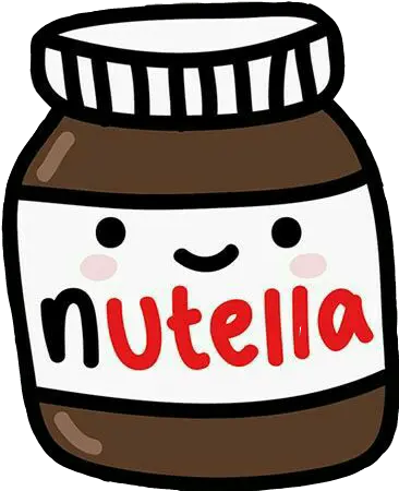  Nutella Tumblr Stickers Of Nutella Nutella Desenho Png Tumblr Stickers Png