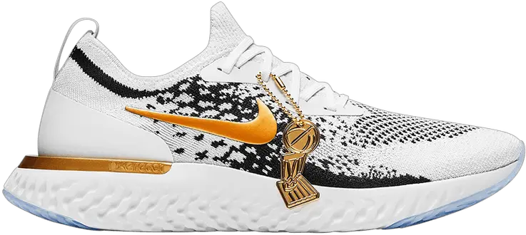  Epic React Flyknit U0027golden State Warriorsu0027 Pe Nike Nike Epic React Golden State Png Golden State Warriors Png