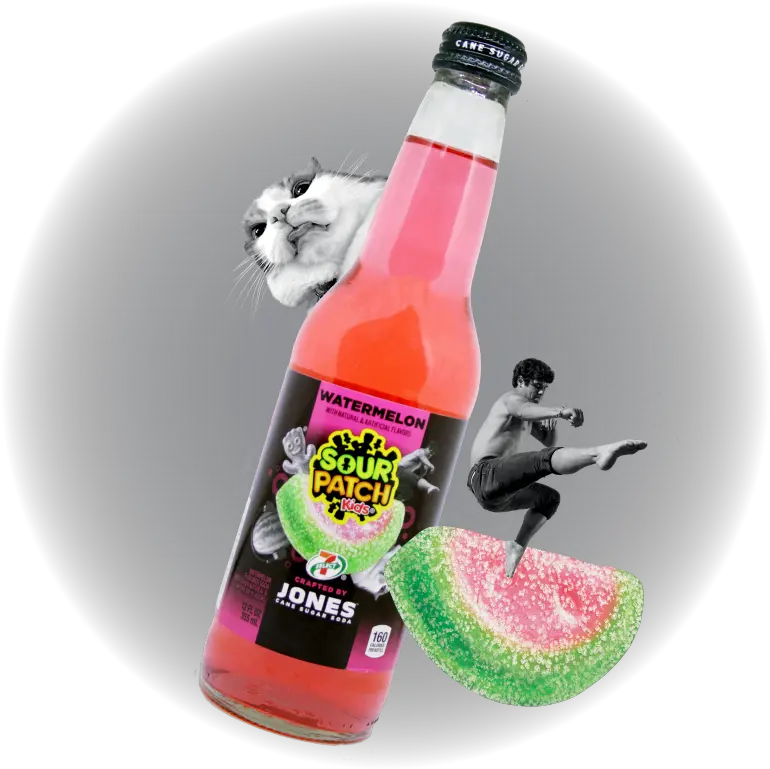  7 Select Jones Soda Co Sour Patch Kids Soda Png Sour Patch Kids Png