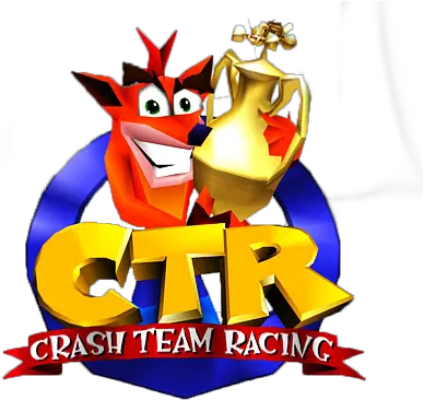  Download Crash Team Racing Logo Crash Team Racing Png Logo Crash Bandicoot Logo Png