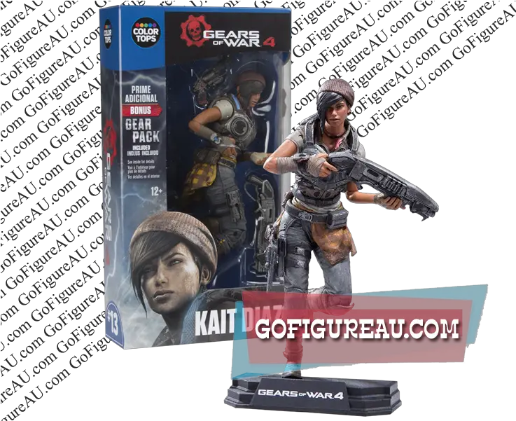  Kait Diaz Gears Of War U2013 Go Figure Au Daena Planet Of The Apes Action Figure Png Gears Of War Logo Png