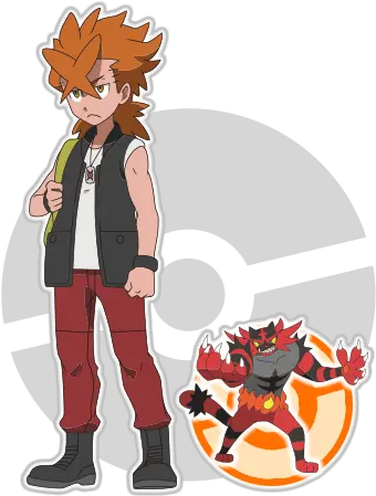  I Choose You Pokemon I Choose You Cross Png Incineroar Png