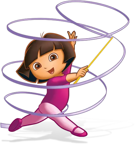  Dora The Explorer Gymnastics Fun Line In Time For Christmas Dora Gymnastics Png Dora Png