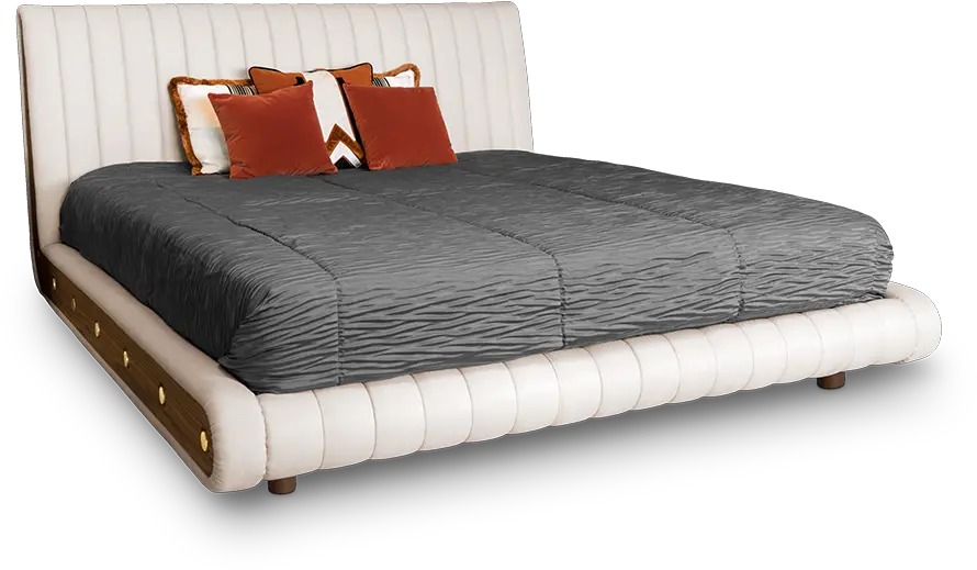  Minelli Bed Essential Home Mid Century Furniture Minelli Bed Essential Home Png Bed Png