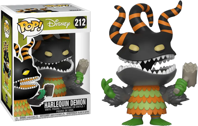  The Nightmare Before Christmas Harlequin Demon Pop Vinyl Figure Nightmare Before Christmas Harlequin Pop Png Nightmare Before Christmas Png