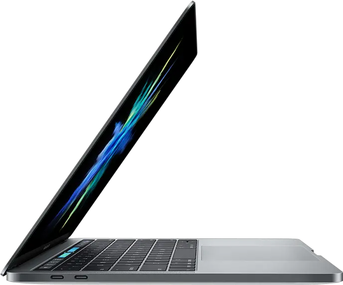  Macbook Pro With Touch Bar Shipping Macbook Pro 13 Inch Two Thunderbolt 3 Ports Png Macbook Pro Png