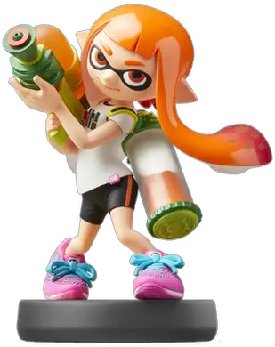  Inkling Girl Smash Bros Ultimate Inkling Amiibo Png Inkling Png