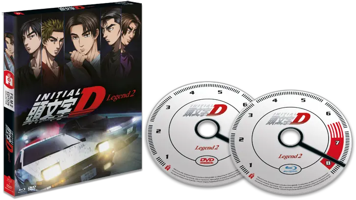  Initial D Legend 2 Edition Collector Combo Bluray U0026 Dvd New Initial D The Movie Png Initial D Logo