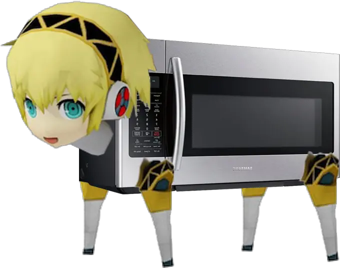  Youu0027ve Burned Your Bread Now Get Ready To Burn Mouth Persona 3 Aigis Toaster Png Hot Pocket Png