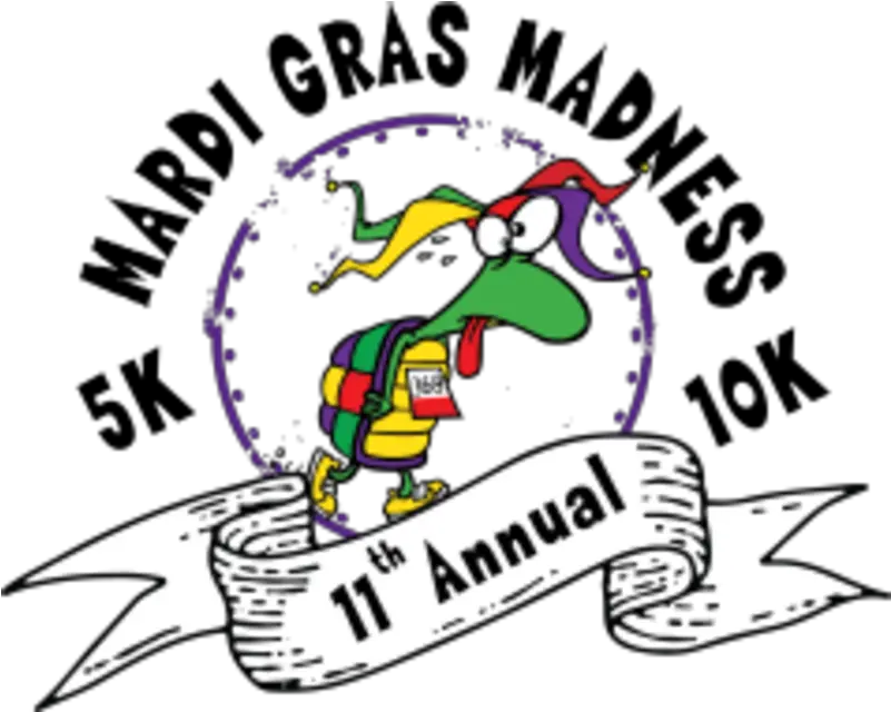  11th Annual Mardi Gras Madness 5k10k Valencia Ca 10k Mardi Gras Madness 5k 10k Png Mardi Gras Png