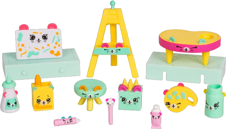  Shopkins Happy Places Season 3 U2013 Mousy Art Class Shopkins Happy Places Season 5 Png Shopkins Logo Png