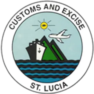  Asycuda Usercountries U2013 Saint Lucia Saint Lucia Customs Logo Png Santa Lucia Icon