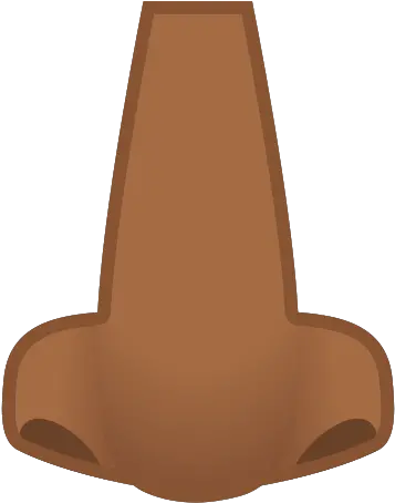  Nose Emoji With Medium Dark Skin Tone Meaning And Pictures Chair Png Nose Transparent