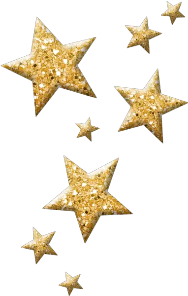  Stars Goldenstars Gold Glitter Transparent Background Gold Glitter Stars Png Golden Stars Png