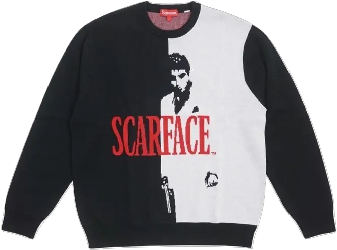  Recently Added U2013 Tagged Supreme Page 5 Grails Sf Supreme Scarface Sweater Png Supreme Shirt Png