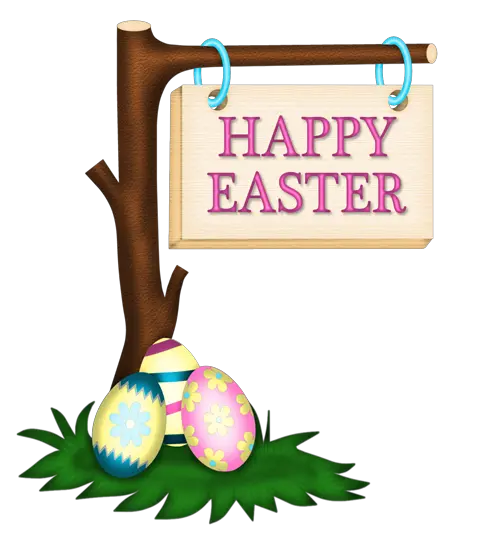  Happy Easter Sign Png Clipart Picture Breakfast In Bed Quotes Happy Easter Png