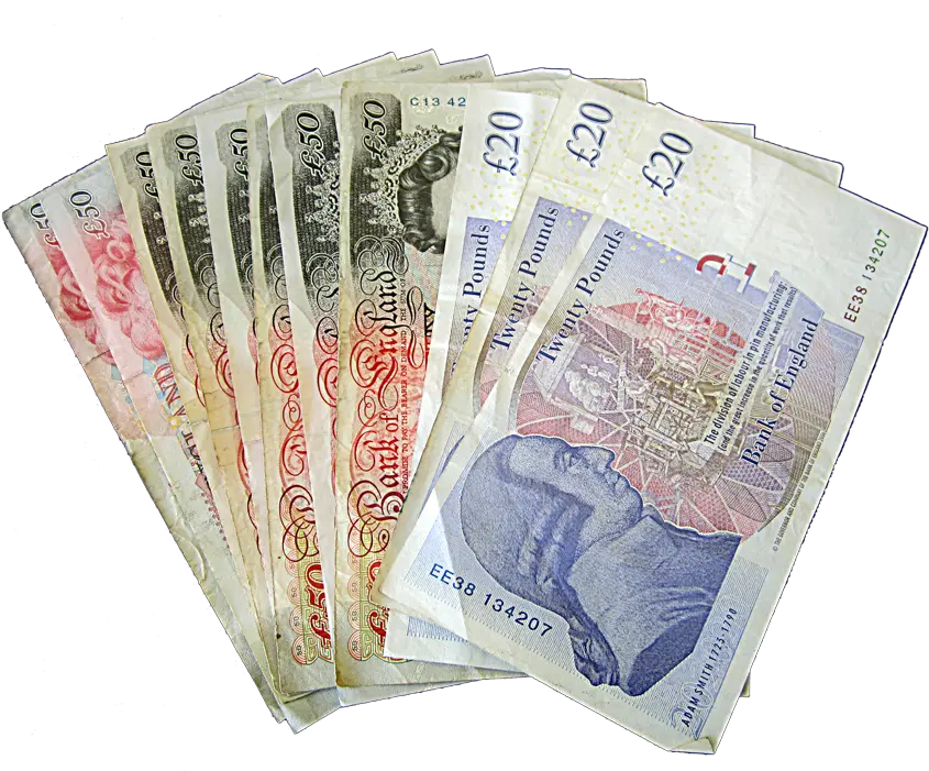  British Money Png Image Pound Notes Transparent Background Money Transparent Background