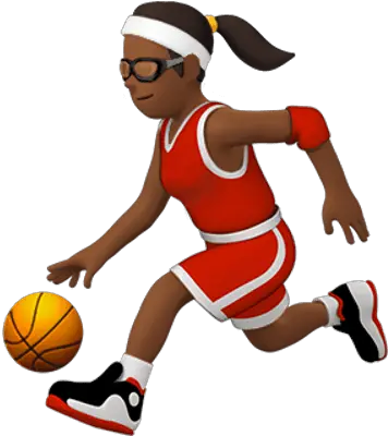  100 Emoji Transparent Png Stickpng Girl Playing Basketball Emoji Basketball Clipart Png