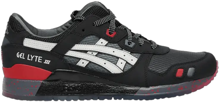  Foot Locker X Anderson Bluu Gel Lyte 3 U0027gi Joe Snake Eyesu0027 Asics Png Snake Eyes Png