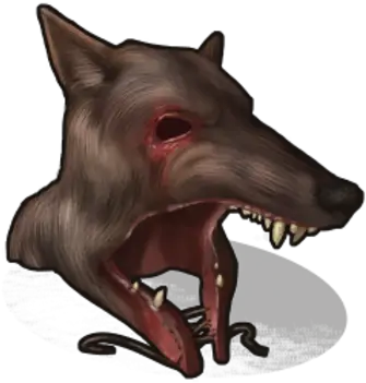  Wolf Headdress Rust Wiki Fandom Rust Wolf Headdress Png Wolf Head Png