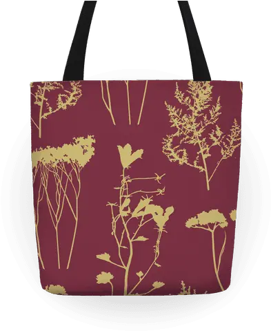  Mauve And Wild Flowers Tote Bag Lookhuman Tote Bag Png Wild Flowers Png