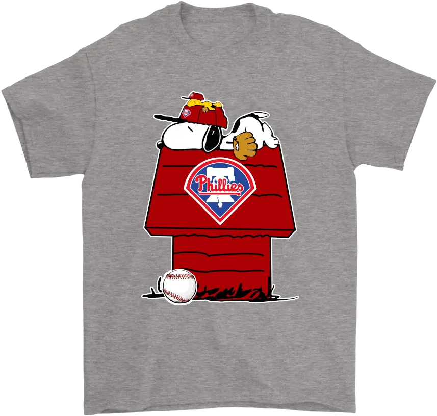  Philadelphia Phillies Snoopy And Woodstock Resting Together Mlb Shirts U2013 Facts Smokey The Bear Shirts Png Phillies Logo Png