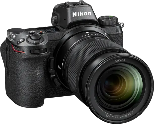  Digital Cameras Nikon Z6 Full Frame Mirrorless Camera With Assen Png Camera Frame Png