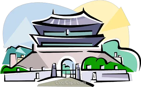  South Gate Of Seoul Clipart Seoul Png South Korea Png