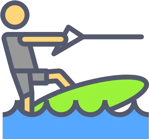  Water Ski Free Sports Icons Clip Art Png Water Sport Icon