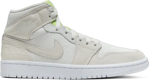  Wmns Air Jordan 1 Mid Vs Jordan 1 Mid Vast Grey Ghost Green W Png Air Jordan Iii Premium Icon