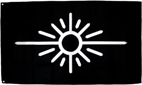  Black Flag W White Sun Logo Petit Biscuit Online Store Climate Neutral Logo White Png W Logo