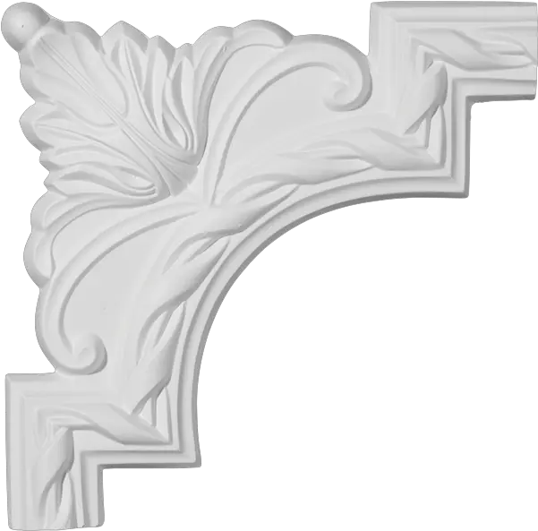  9w X 9h Jackson French Ribbon Panel Moulding Corner Matches Pml01x00ja Antalya Museum Png Corner Ribbon Png