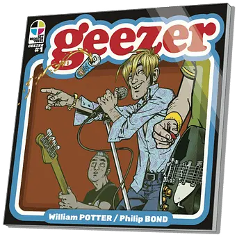  Will Potter And Philip Bond Launch Britpop Comic Geezer Fictional Character Png Raven Teen Titans Icon