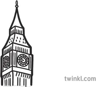  Big Ben Map Icon Landmark London England Uk Britain Eyfs Chapel Png Big Ben Png