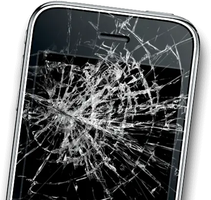  Gorilla Glass 5 Could Save Your Next Phone From Drops Geekcom Cracked Iphone Screen Png Glass Shatter Png