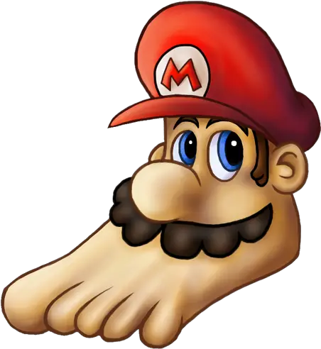  Super Mario 64 Marios Feet Png Super Mario 64 Png