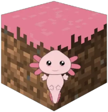  Axolotlcraft Minecraft Server Pink Icon Desktop Minecraft Png Minecraft Icon For Desktop