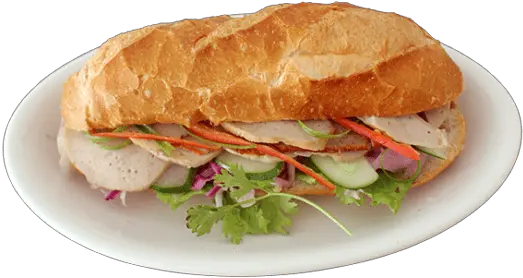  Banh Mi Fast Food Png Sub Sandwich Png