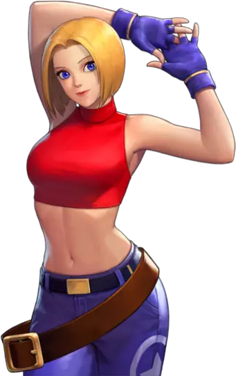  Blue Mary Kof Blue Mary Png Mary Png