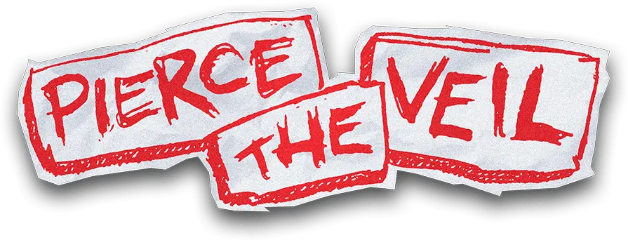  Pierce The Veil Nuevo Logo Tipo De Horizontal Png Pierce The Veil Logo