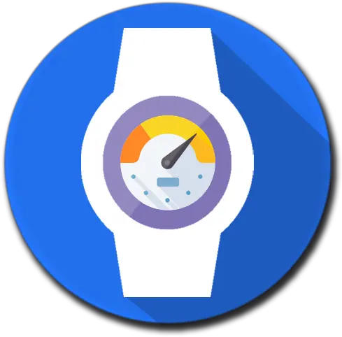  Speedometer For Android Wear Center Clock Png Clock Icon Android