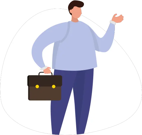  About Us Cushon Worker Png Man With Briefcase Icon