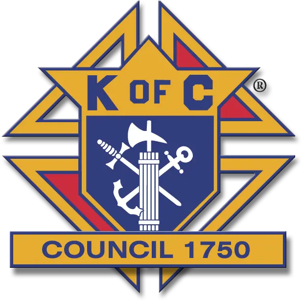  The Knights Of Columbus Council 1750 Knights Of Columbus Emblem Png Knights Of Columbus Logo Png