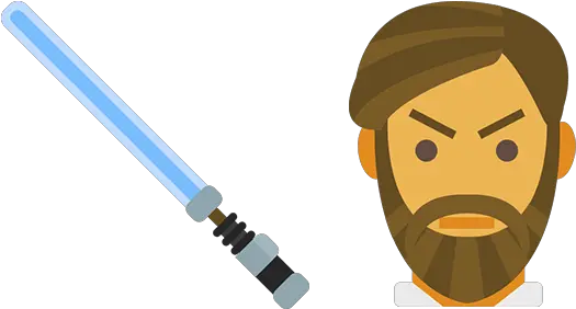  Star Wars Obi Wan Lightsaber Cursor U2013 Custom Cursor Browser Fictional Character Png Obi Wan Png