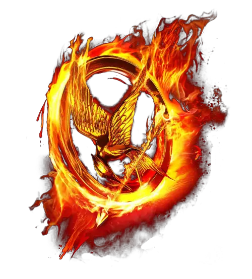  Tangerine 01659 Mockingjay Pin On Fire Png Fire Png Gif