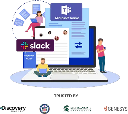  How To Migrate From Slack Teams With Steps Writing Png Slack Icon Transparent