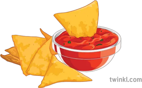  Nachos Corn Chip Salsa Dip Snacks Mexican Food Technology Chips And Salsa Clipart Png Mexican Food Png