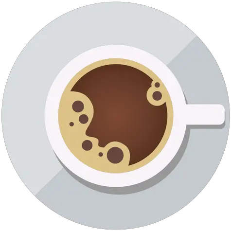  Transparent Png Svg Vector File Circle Coffee Png