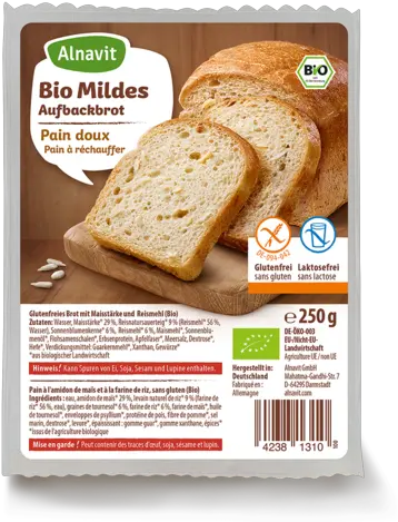  Organic White Bread From Alnavit Sliced Bread Png White Bread Png